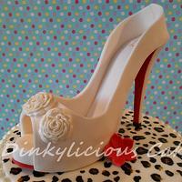 Louboutin Shoe cake