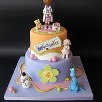 Dottie Doc McStuffins cake