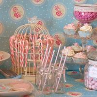 Vintage tea party, cake & dessert table