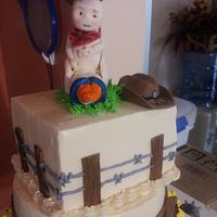 Baby Shower Cake Cowboy Style