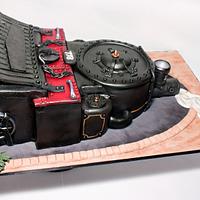 Steam Train Cake all edible with working Light & Sound Effects