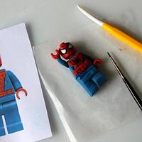 Lego spiderman - tutorial