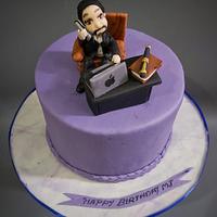 Boss Birthday Cake