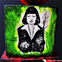 Mia Wallace (Pulp Fiction) - Cake Flix Collaboration