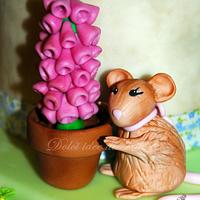 Cake inspired by Beatrix Potter