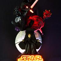Cake Star wars - The dark side (comicake collab)