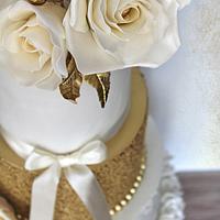 Wedding white and gold..