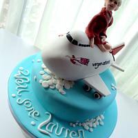 Virgin Airlines Cake