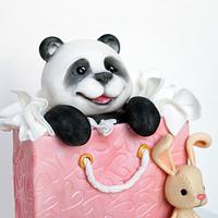 little panda in the gift pack