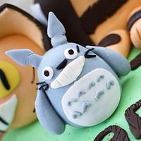 Totoro bus cake