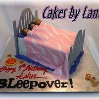Sleepover Bed Cake