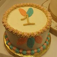 Boho "Wild One" 1st birthday & smash cakes