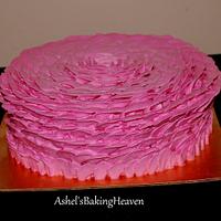 Rose petal cake!!