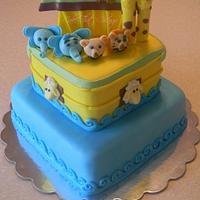 Noah's ark cake