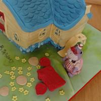 Doc McStuffins, Hallie Hippo and Surgery Chocolate Cake