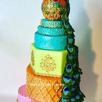 Classic Indian Wedding Cake