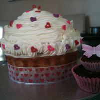 My very first Giant Cup cake 