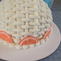 Basket Weave Cake