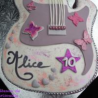 3d Violetta guitar
