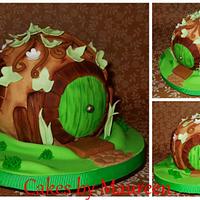 Hobbit House...Inspired by The Pink Cake Box