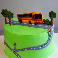 Cake for a bus driver