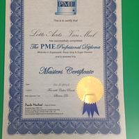 Yes! Got my Masters-certificate PME!