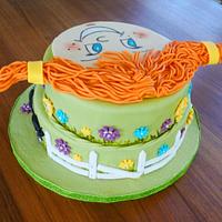 PIPPI Longstocking Birthday Cake