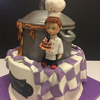 Cake for chef 