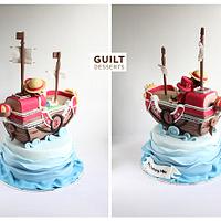 One Piece Ship Cake