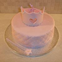 Crown cake for a princess