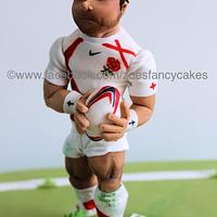 Cake for England Rugby player Jason Robinson