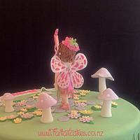 Garden Fairy With Wafer Paper Wings