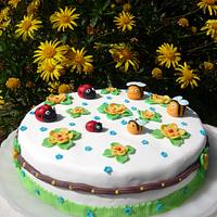 Spring cake Spring cake