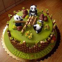 Panda cake for kids