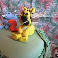 'Ra-Ra : A Noisey Little Lion' 2nd Birthday cake.