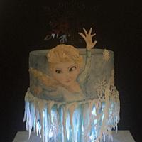 Let it go - Hand painted Elsa