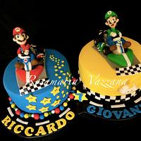 Mario kart cake