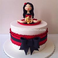 Gothic Girl Cake 